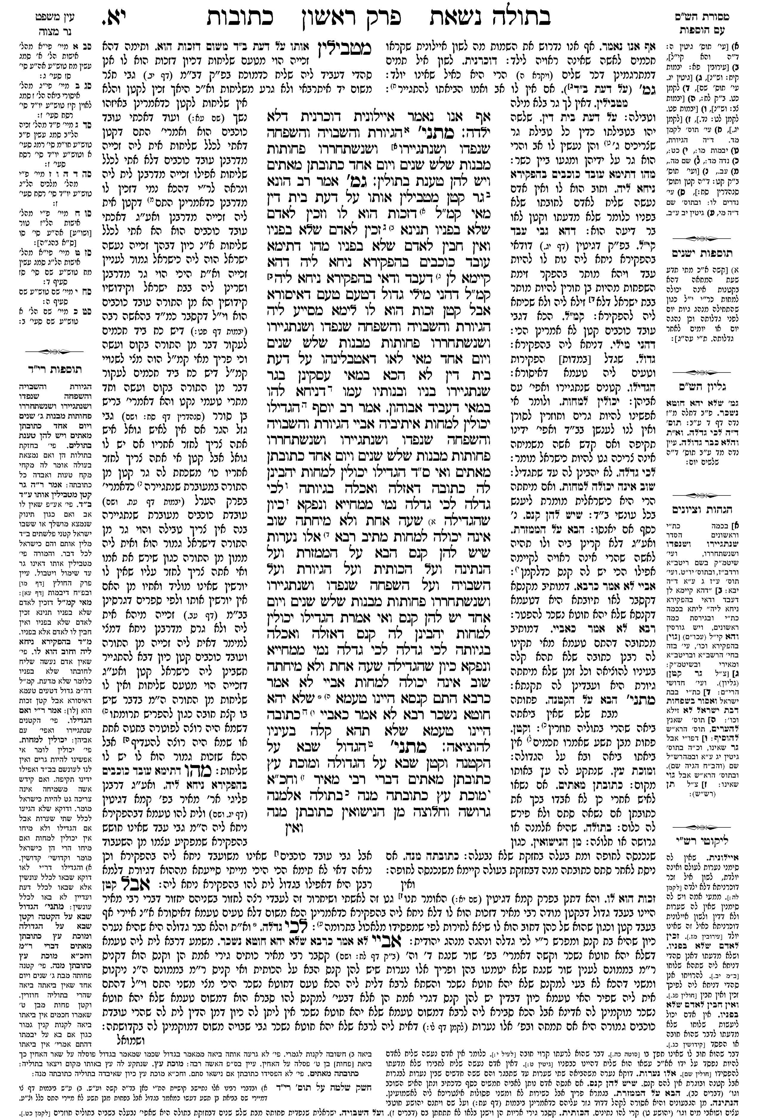 kesubos 11a