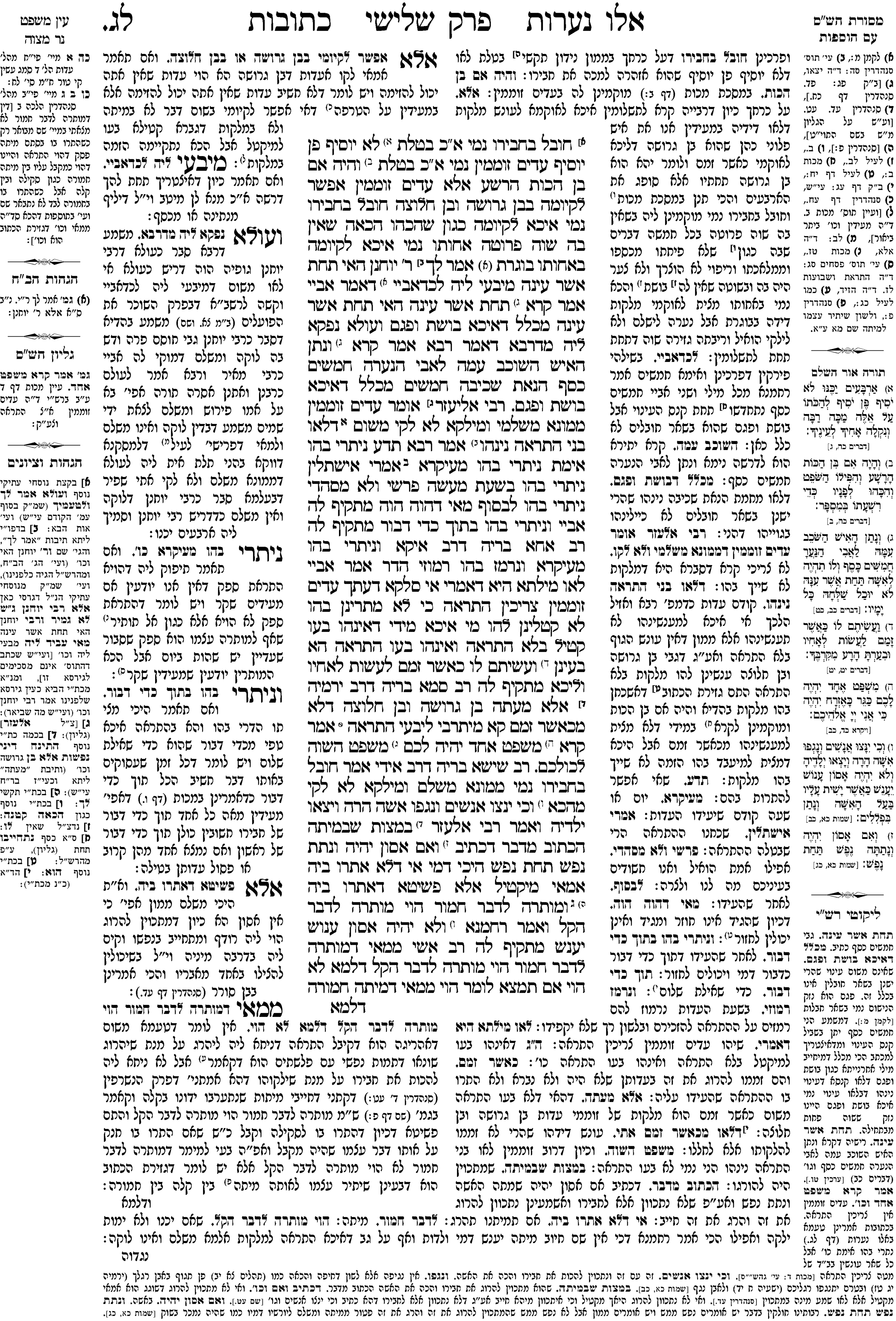 kesubos 33a
