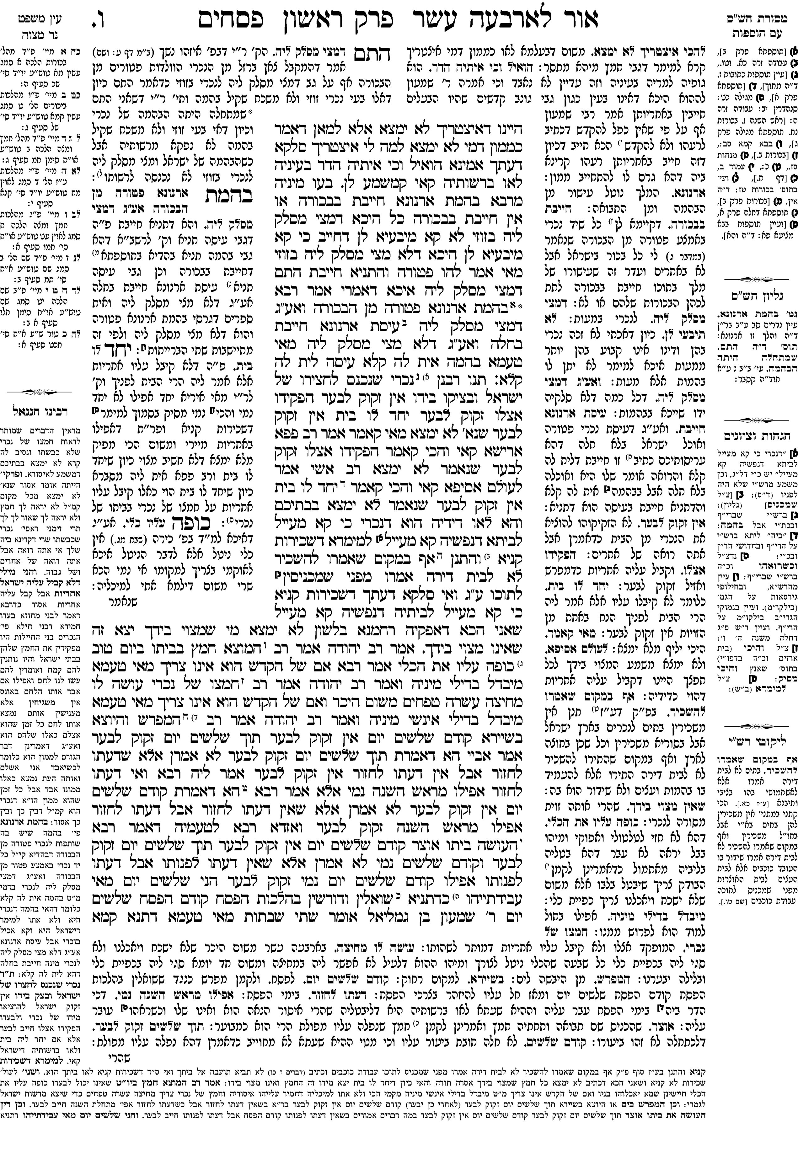 pesachim 6a