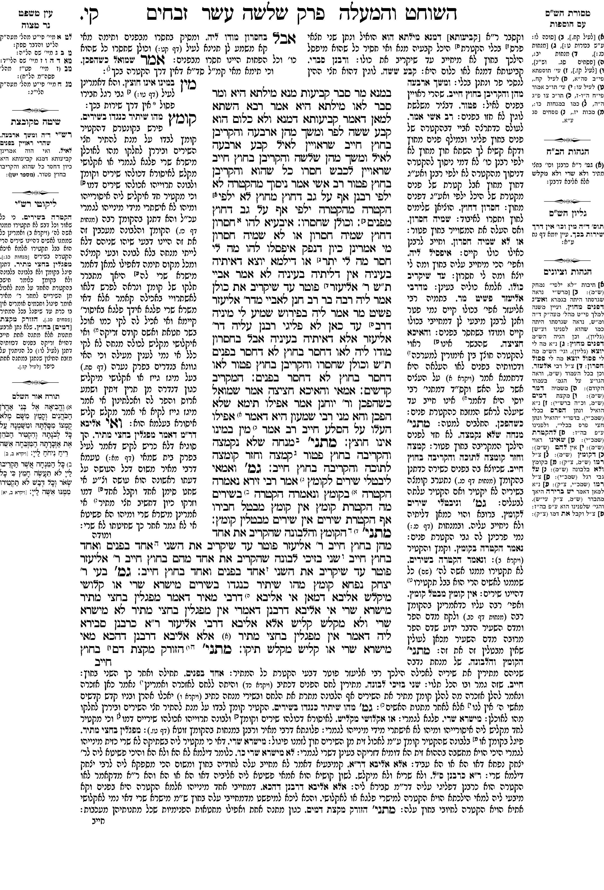 zevachim 110a