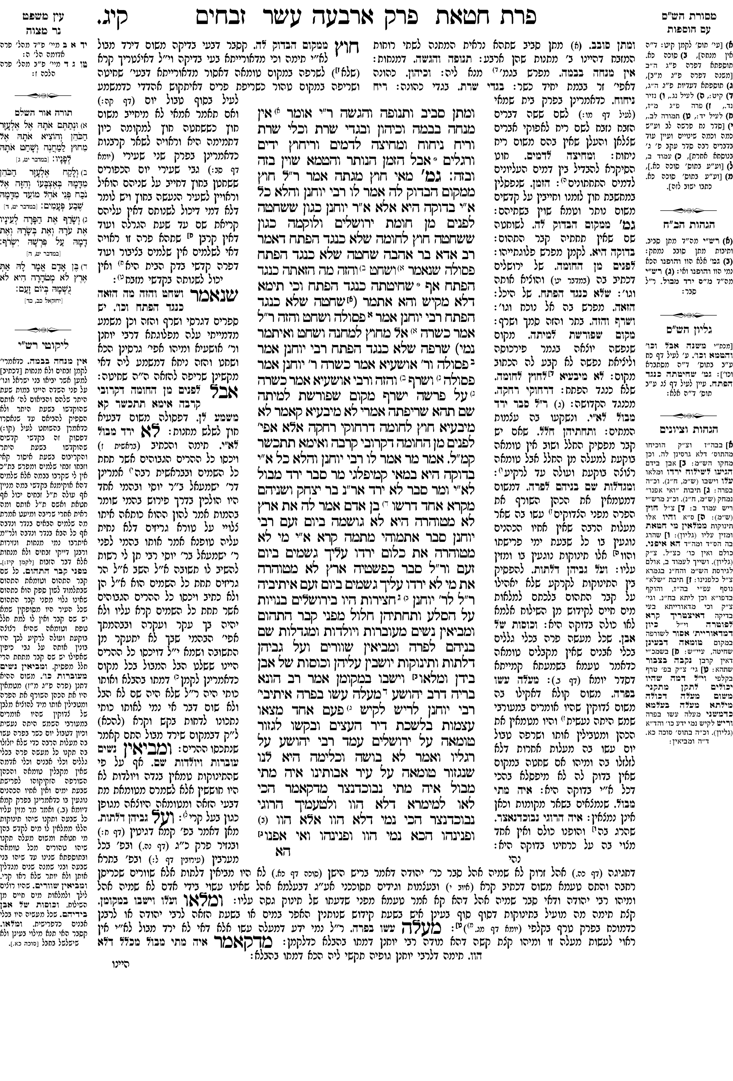zevachim 113a
